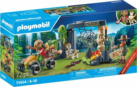 71454 PLAYMOBIL Wild Life Promo Schatzoeken in de jungle