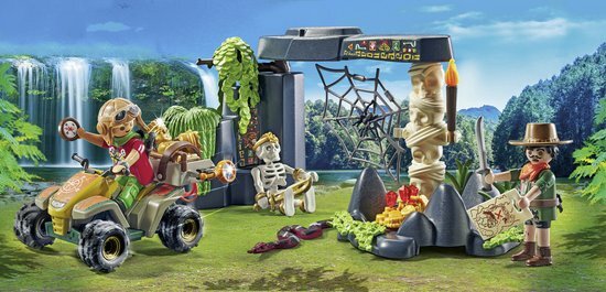71454 PLAYMOBIL Wild Life Promo Schatzoeken in de jungle
