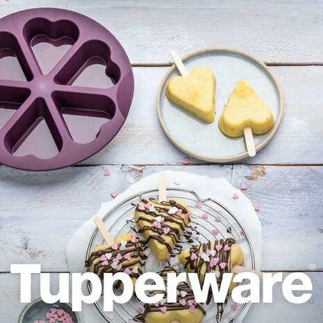 37299 Tupperware Multiflex Mini Hearts