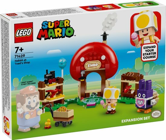 71429 LEGO Super Mario™ Uitbreidingsset: Nabbit bij Toads winkeltje