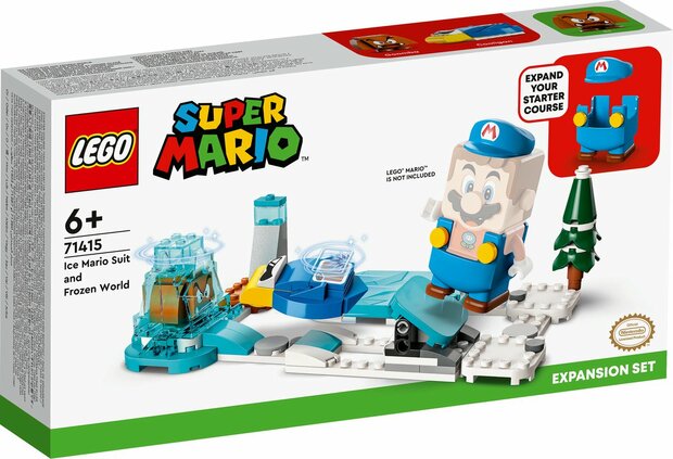 71415 LEGO Super Mario Uitbreidingsset: IJs-Mario pak en ijswereld