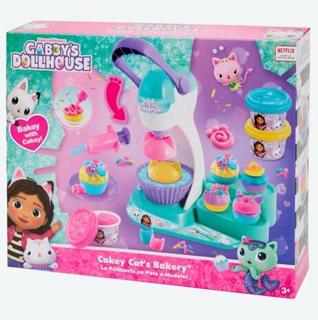 82123 Gabby´s Doll House Kleiset Cakey Cat's Bakery