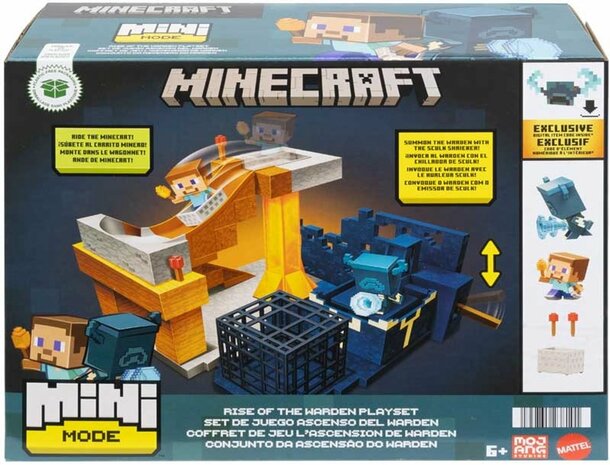 38101 Mattel MINECRAFT MINIMODUS Opkomst van de Warden Speelset