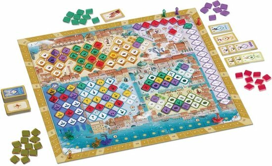 72443   999 Games Mille Fiori Bordspel