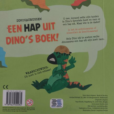 52281 Boek Een hap uit dino's boek!