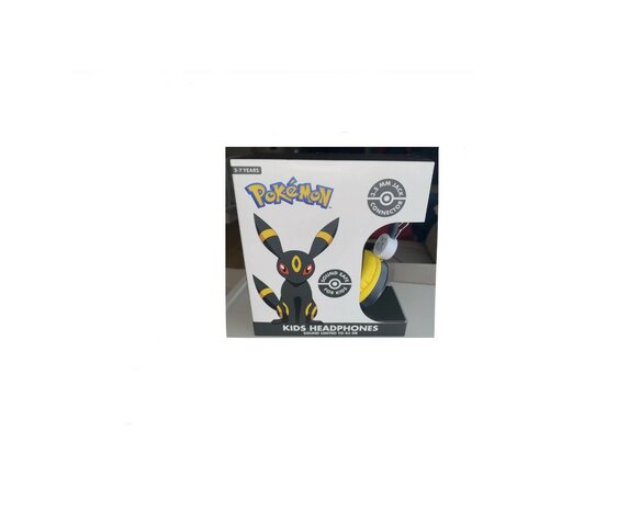 30009 Pokemon Umbreom Kinderkoptelefoon Volumebegrenzing Verstelbaar 3-7 jaar  