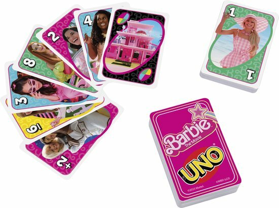 170845 Mattel Games UNO Barbie The Movie Kaartspel