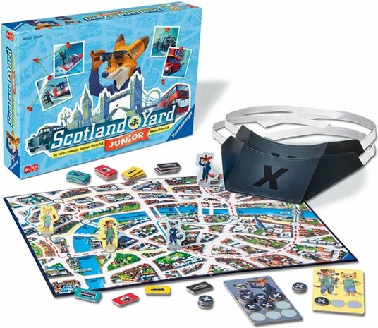 24500 Ravensburger Scotland Yard Junior - Bordspel
