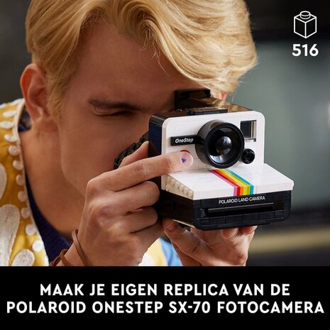 21345 LEGO Ideas Polaroid OneStep SX-70 camera