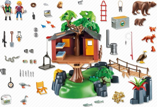 5557 PLAYMOBIL Wild Life Avontuurlijke Boomhut