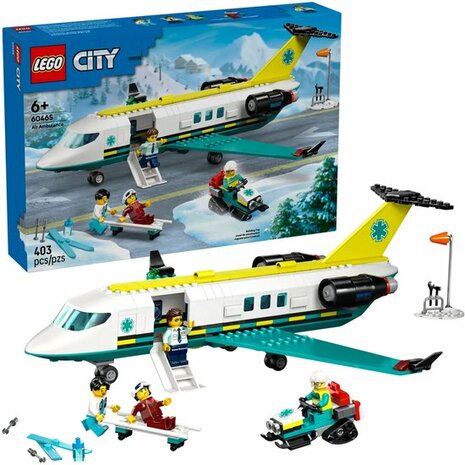 60465 LEGO City Ambulancevliegtuig