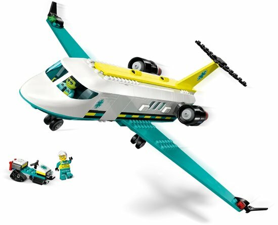 60465 LEGO City Ambulancevliegtuig