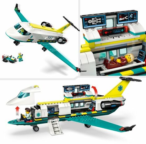 60465 LEGO City Ambulancevliegtuig