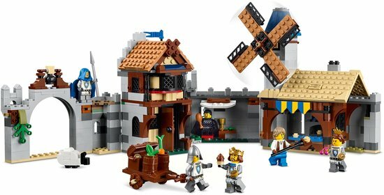 31168 LEGO Creator 3in1 Middeleeuws Kasteel met Ridders te Paard