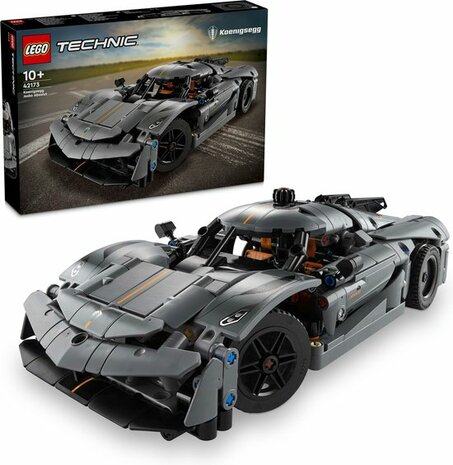 42173 LEGO Technic Koenigsegg Jesko Absolut grijze hypercar