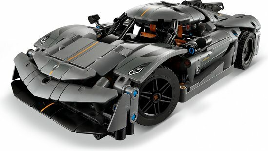 42173 LEGO Technic Koenigsegg Jesko Absolut grijze hypercar