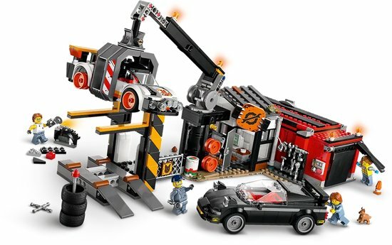 60472 LEGO City Schroothoop met auto's