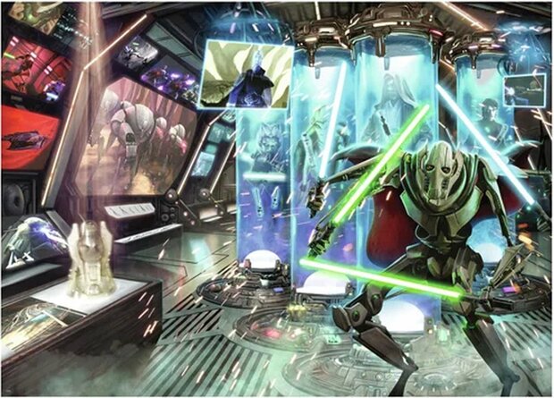 002703 Ravensburger Puzzel Star Wars General Grievous 1000 stukjes