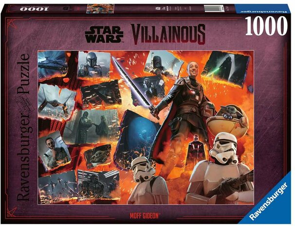 173433 Ravensburger Puzzel Star Wars Villainous:Moff Gideon 1000 stukjes