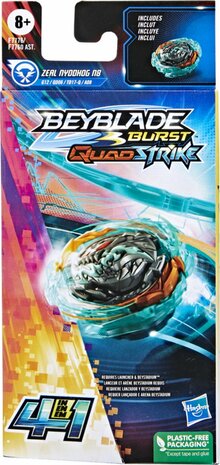 80667 Hasbro Beyblade Quad Strike Zeal Nyddhog