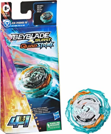 80667 Hasbro Beyblade Quad Strike Zeal Nyddhog