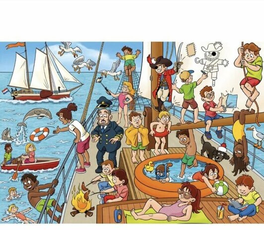 343047 Goliath Puzzel That's Life Junior Zeilkamp 240 stukjes