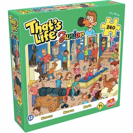 343023 Goliath Puzzel That's Life Junior Museum 240 stukjes
