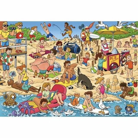 342989 Goliath Puzzel That's Life Junior Strand 240 stukjes