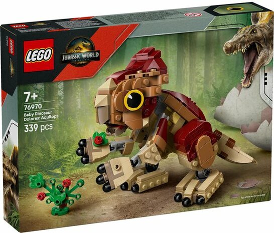 76970 LEGO Jurassic World Babydinosaurus Dolores: Aquilops