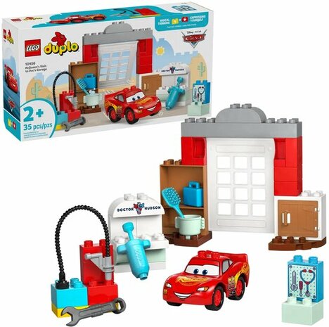 10456 LEGO DUPLO Disney en Pixar Cars McQueens Bezoek aan Docs Garage