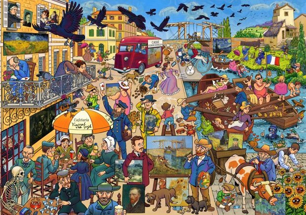 05861 Goliath That's Life Gallery Edition: Vincent van Gogh 1000 stukjes