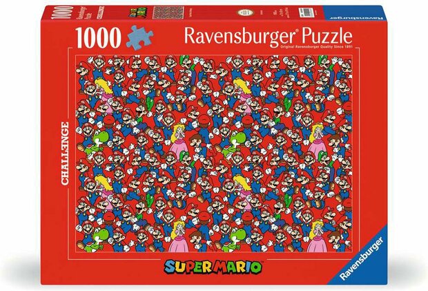 005049 Ravensburger Puzzel Super Mario Challenge 1000 stukjes