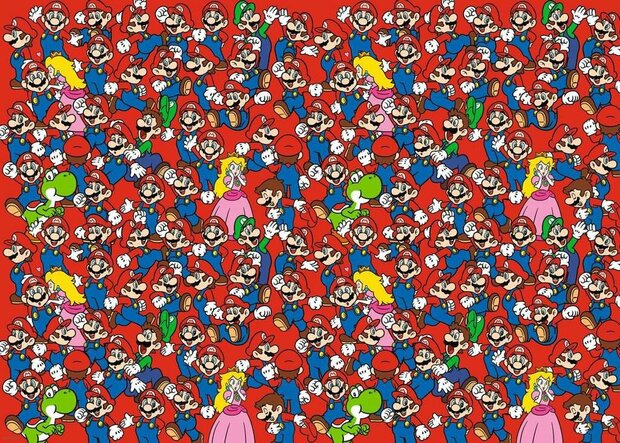 005049 Ravensburger Puzzel Super Mario Challenge 1000 stukjes