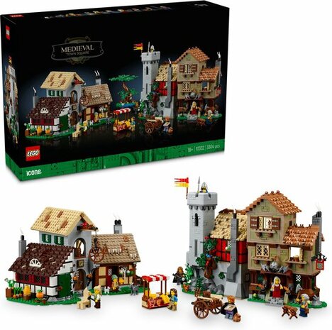 10332 LEGO Icons Middeleeuws stadsplein