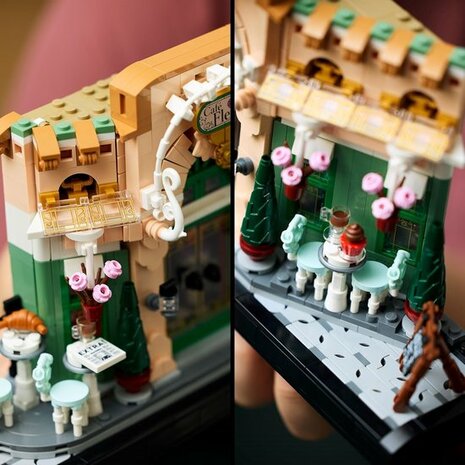 10362 LEGO Icons Frans café Parijse decoratie