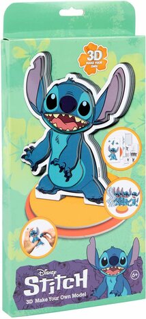18983 Stitch Maak je eigen 3D Figuur  