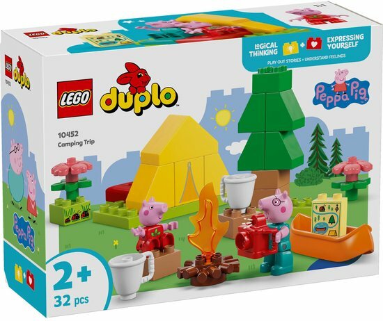 10452 LEGO DUPLO Peppa Big Kampeertrip