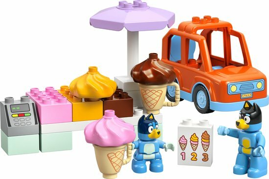 10458 LEGO DUPLO Bluey Een IJsje Halen met Bluey
