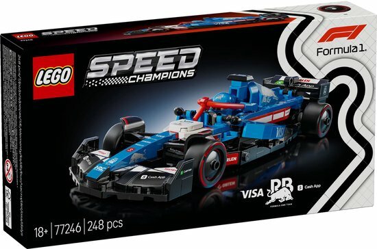 77246 LEGO Speed Champions Visa Cash App RB VCARB 01 F1 racewagen