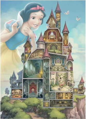 173297 Ravensburger Puzzel Sneeuwwitje Disney Kasteel 1 1000 stukjes