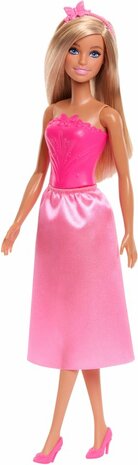 87949 Barbie Modepop 30cm Roze Jurk