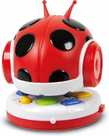74478 Clementoni Speelfiguur Racing Bug Ladybug Junior Rood 3-delig