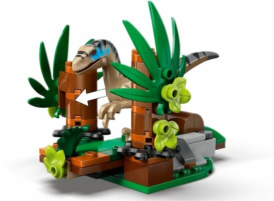 76972 LEGO Jurassic World Offroad Raptorontsnapping