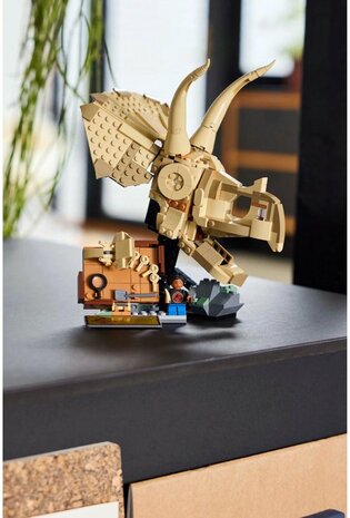 76969 LEGO Jurassic World Dinosaurusfossielen: Triceratops schedel