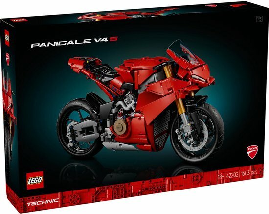 42202 LEGO Technic Ducati Panigale V4 S motor