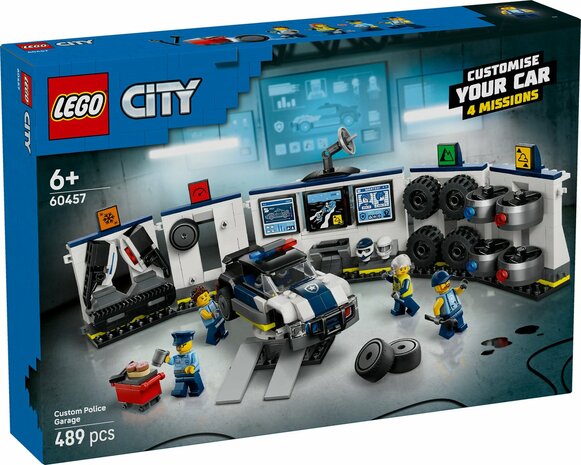 60457 LEGO City Garage voor politieauto's