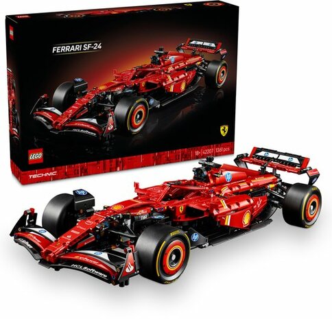 42207 LEGO Technic Ferrari SF-24 Formule 1 Racewagen