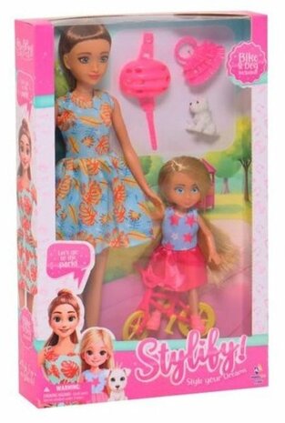 60803 Stylify Modepopje met Meisjespop en acc.