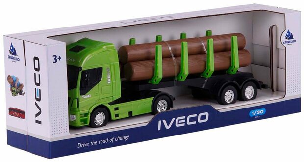 76696 Cavallino Iveco Boomstam Vrachtwagen Schaal 1:30