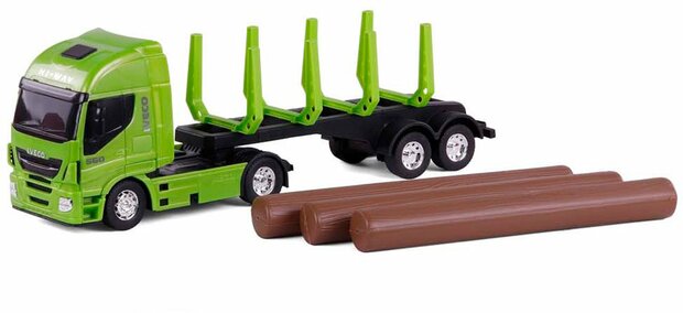 76696 Cavallino Iveco Boomstam Vrachtwagen Schaal 1:30